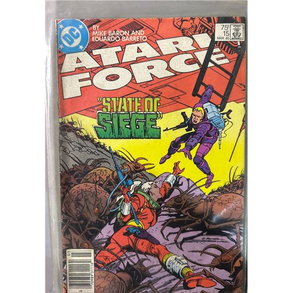 Atari Force #15 (DC Comics, 1985) State of Siege - Mike Baron
