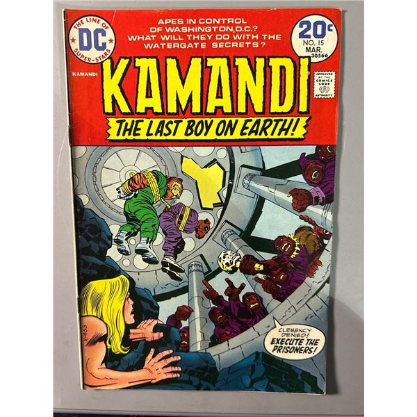 Kamandi: The Last Boy on Earth! #15 (DC Comics, 1974) Watergate Cover
