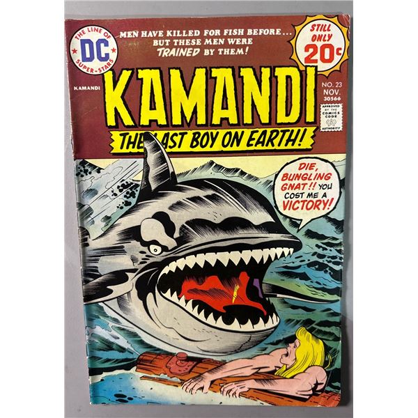 Kamandi: The Last Boy on Earth! #23 (DC Comics, 1974) Bronze Age