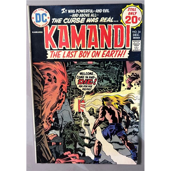 Kamandi The Last Boy on Earth #24 (DC Comics, 1974) Jack Kirby Art