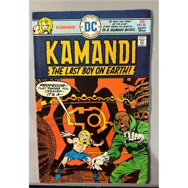 Kamandi The Last Boy on Earth! #33 (DC Comics, 1975) Jack Kirby Art