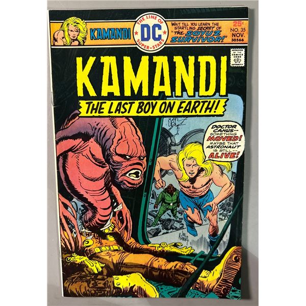 Kamandi The Last Boy on Earth! #35 (DC Comics, 1975) The Soyuz Survivor