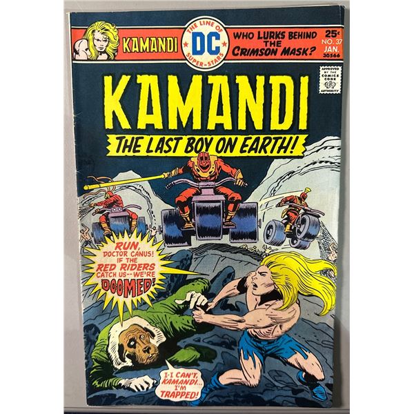 Kamandi: The Last Boy on Earth! #37 (DC Comics, 1976) Crimson Mask