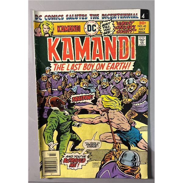 Kamandi The Last Boy on Earth #43 (DC, 1976) Bicentennial Issue