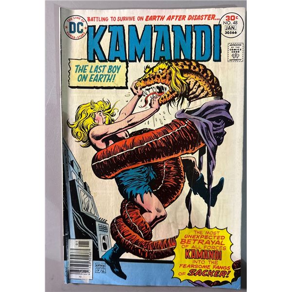 Kamandi: The Last Boy on Earth! #48 (DC Comics, 1977) Bronze Age