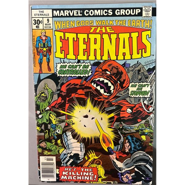 The Eternals #9 (Marvel, 1977) 1st App of Sprite & Eson the Searcher