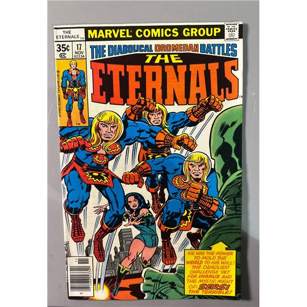 The Eternals #17 (Marvel Comics, 1977) Jack Kirby Art, Sersi The Terrible