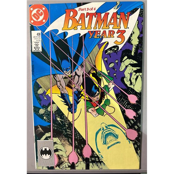 Batman #438 (1989, DC) Year 3 Part 3, George PÃ©rez Cover, Robin Origin