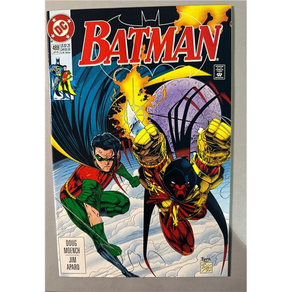 Batman #488 (DC Comics, 1993) Knightfall Storyline, Azrael Cover