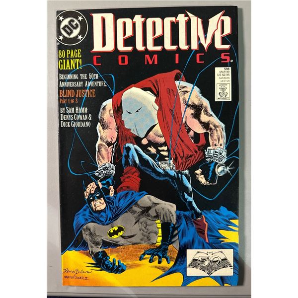 Detective Comics #598 (1989) DC Comics - Blind Justice Part 1 of 3