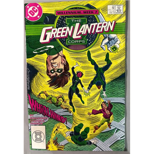 The Green Lantern Corps #221 (DC Comics, 1988) Millennium Week 7