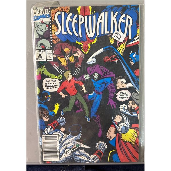 Sleepwalker #3 (Marvel Comics, Aug 1991) Copper Age Comic Book