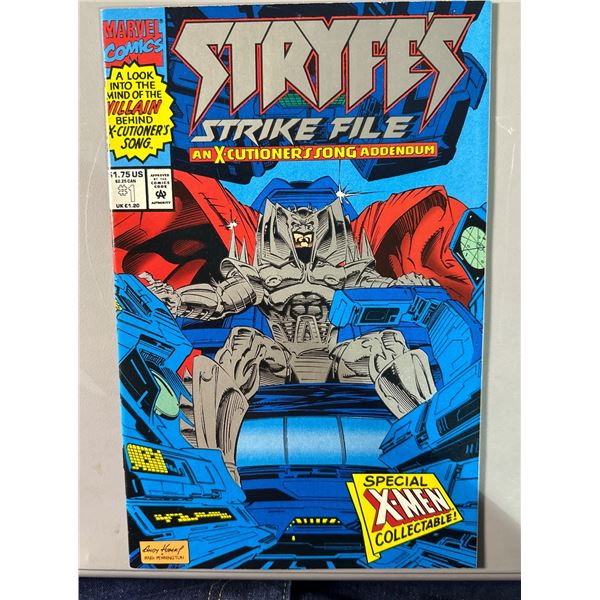 Stryfe's Strike File #1 (1992) Marvel Comics X-Cutioner's Song Addendum