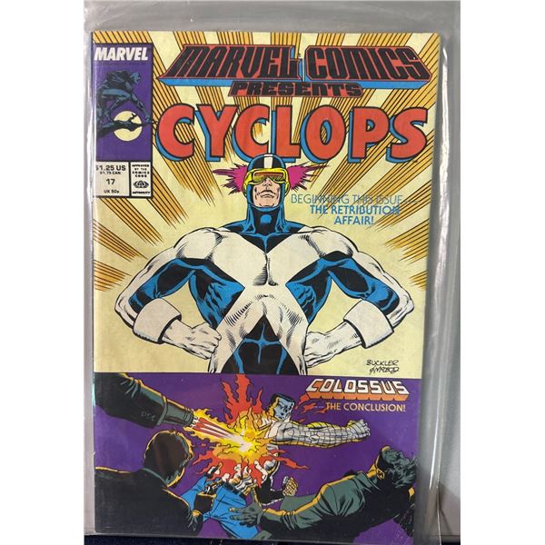 Marvel Comics Presents #17 (1989) Cyclops, Colossus, Black Panther