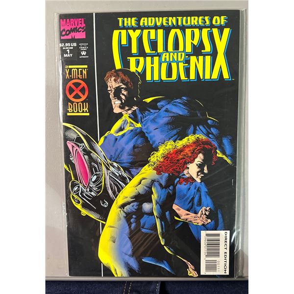 The Adventures of Cyclops and Phoenix #1 Comic Book (Marvel, May 1994)