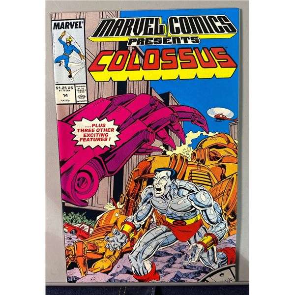 Marvel Comics Presents #14 (1989) Colossus, Black Panther, Nomad, Speedball
