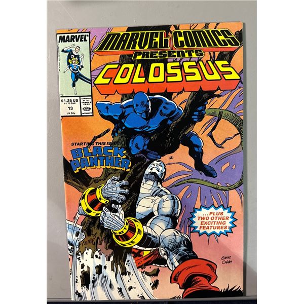Marvel Comics Presents #13 (1989) Colossus, Black Panther, Shanna She-Devil