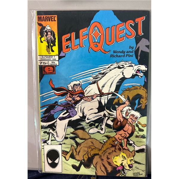 Elfquest #7 (Marvel/Epic Comics, 1986) Wendy & Richard Pini Canadian Variant