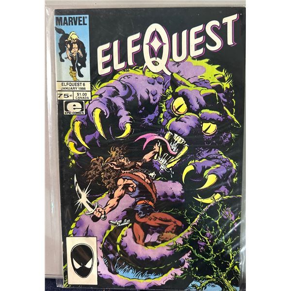 Elfquest #6 (Marvel/Epic Comics, 1986) Vintage Comic Book