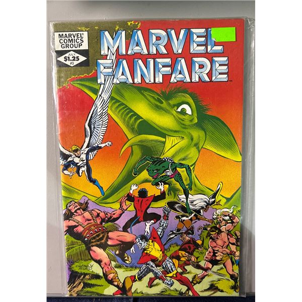 Marvel Fanfare #3 (July 1982, Marvel) X-Men in the Savage Land, Cockrum