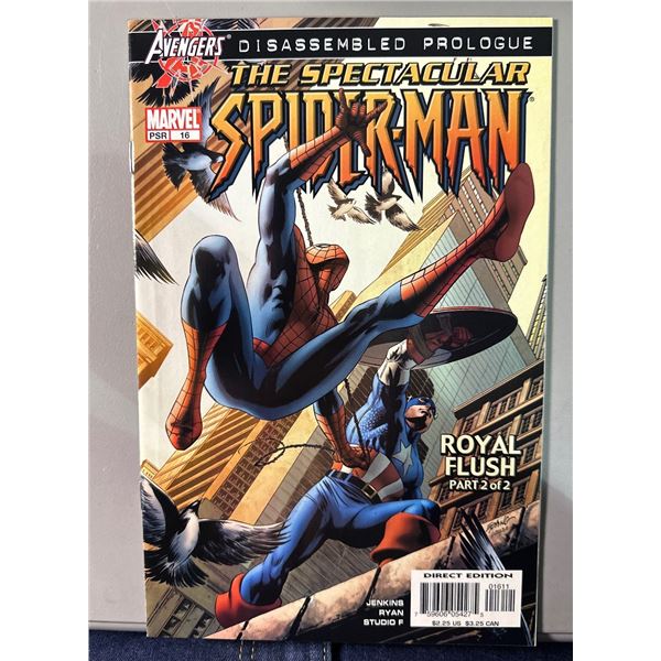 The Spectacular Spider-Man #16 (Marvel, 2004) Avengers Disassembled Prologue