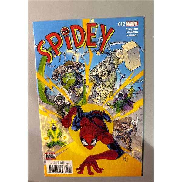 Spidey #12 (2016) Marvel Comics - Thompson, Stockman, Campbell