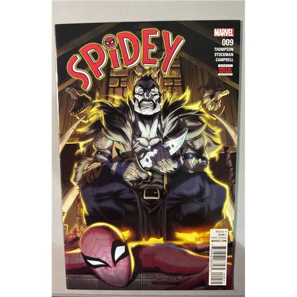 Spidey #9 (2016) Marvel Comics ft. Kraven the Hunter - Juggernaut BAF Ad