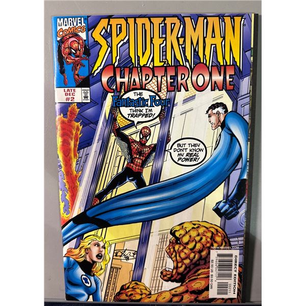 Spider-Man: Chapter One #2 (Marvel, 1998) Fantastic Four Appearance