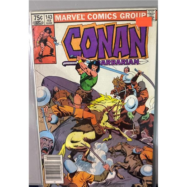 Conan the Barbarian #143 (Marvel Comics, Feb 1983) 75Â¢ Canadian Variant