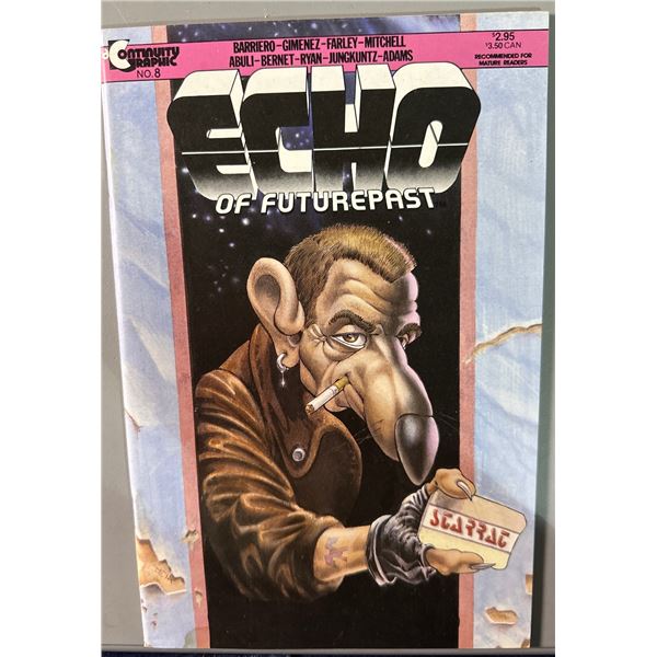 Echo of Futurepast #8 (Continuity Comics, 1985) Mature Readers Sci-Fi