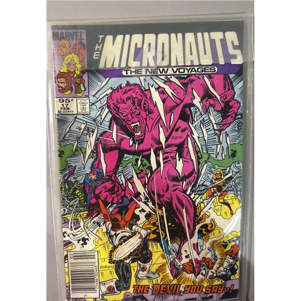 The Micronauts: The New Voyages #17 (Marvel, Feb 1986) Canadian Edition