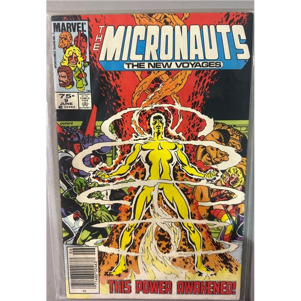 The Micronauts: The New Voyages #9 (Marvel Comics, 1985) Copper Age