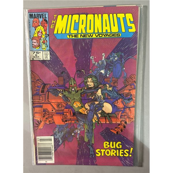 The Micronauts: The New Voyages #6 (Marvel, 1985) "Bug Stories!"