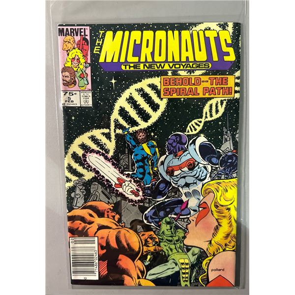 Micronauts: The New Voyages #5 (Marvel, 1985) "Death, Sleep and the Traveler!"