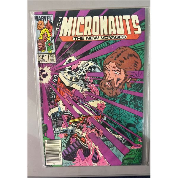 Micronauts: The New Voyages #4 Comic Book (Marvel, Jan 1985)