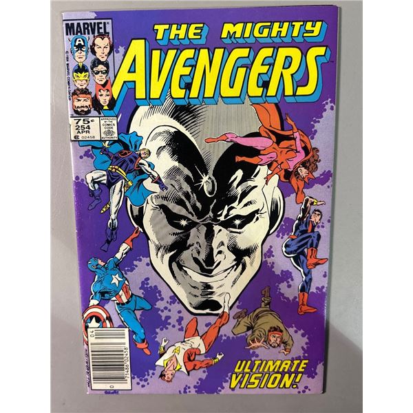 The Mighty Avengers #254 (Marvel Comics, 1985) Ultimate Vision Story