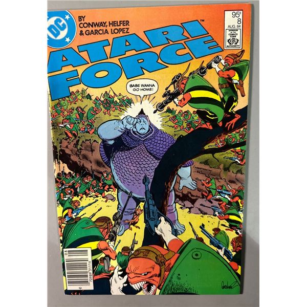 Atari Force #8 (DC Comics, August 1984) Copper Age Sci-Fi Vintage Comic