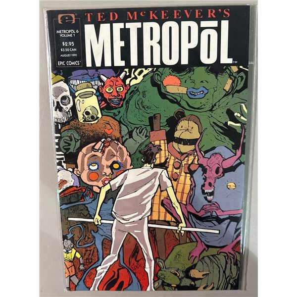 Ted McKeever's Metropol #6 (Epic Comics, 1991) Vol. 1