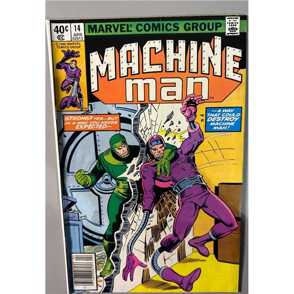 Machine Man #14 (Marvel Comics, 1980) 1st Series Copper Age Comic