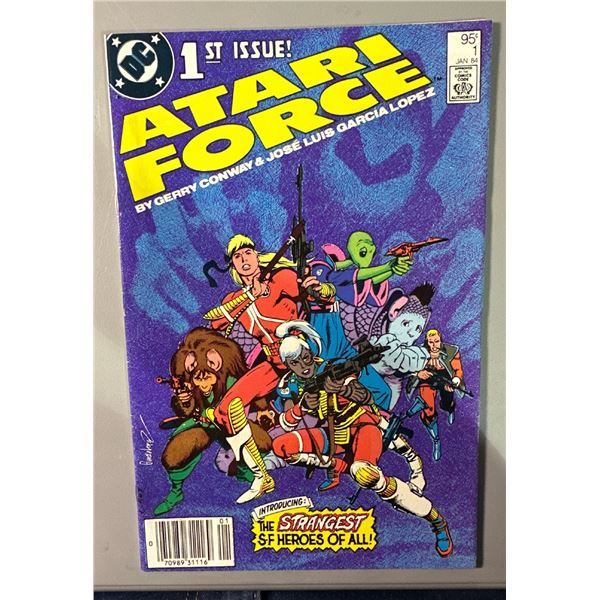 Atari Force #1 (DC, 1984) 1st Issue! Gerry Conway & JosÃ© Luis GarcÃ­a-LÃ³pez