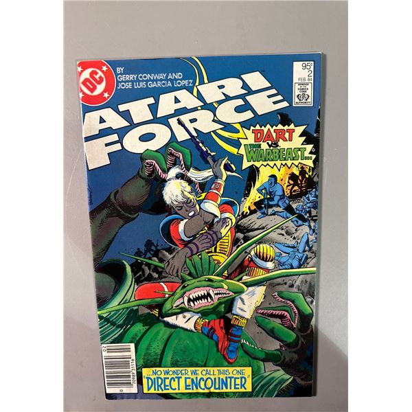 Atari Force #2 (DC Comics, 1984) Dart vs Warbeast, Direct Encounter