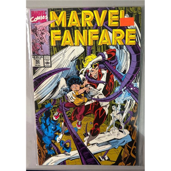 Marvel Fanfare #50 Comic Book (1990) Featuring Angel and X-Factor