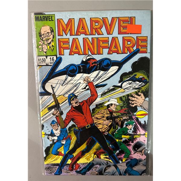 Marvel Fanfare #16 (Sep 1984, Marvel) Sky-Wolves, Dave Cockrum Art