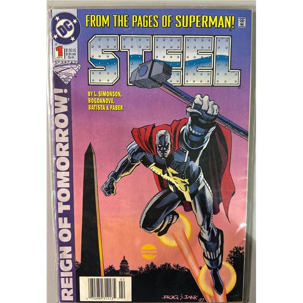 Steel #1 (DC Comics, 1994) Reign of Tomorrow! From the Pages of Superman!