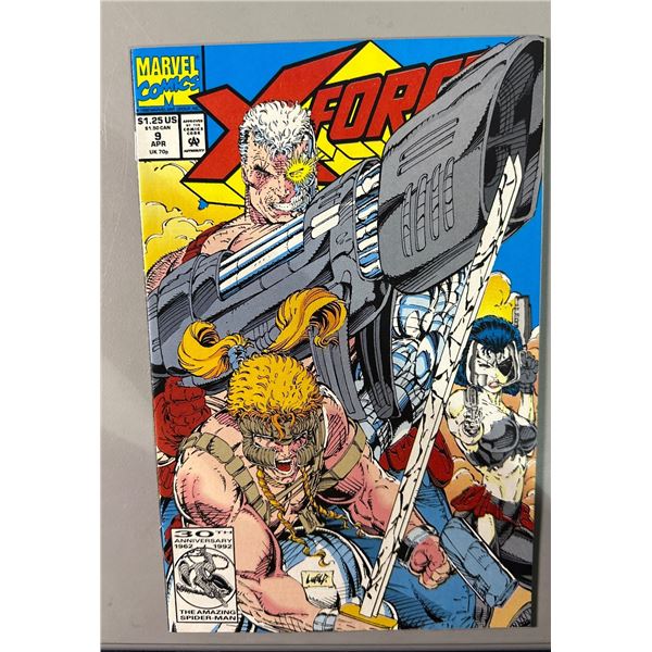 X-Force #9 (Marvel Comics, 1992) 1st App of Domino, Rob Liefeld Art