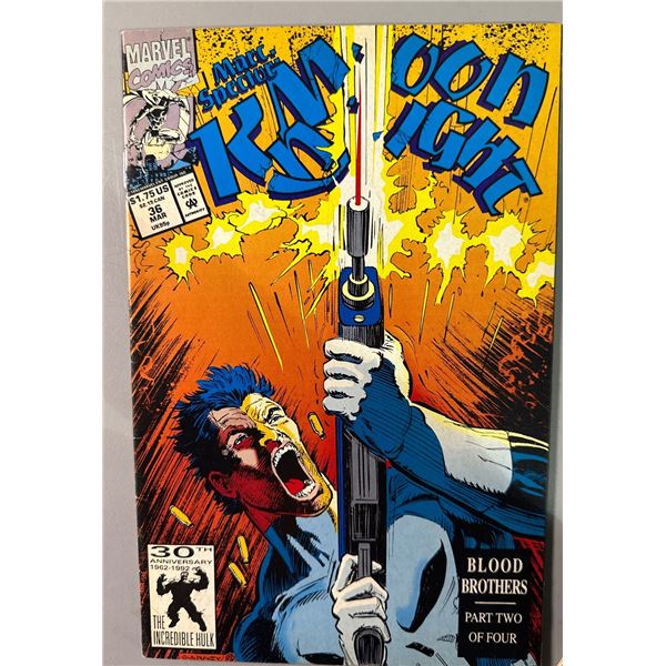 Marc Spector: Moon Knight #36 (Marvel, 1992) Punisher Crossover