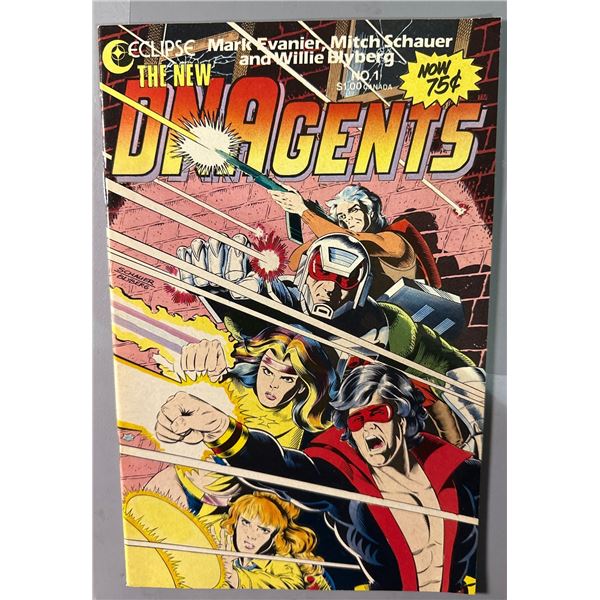 Eclipse Comics The New DNAgents #1 (1985) Mark Evanier & Mitch Schauer