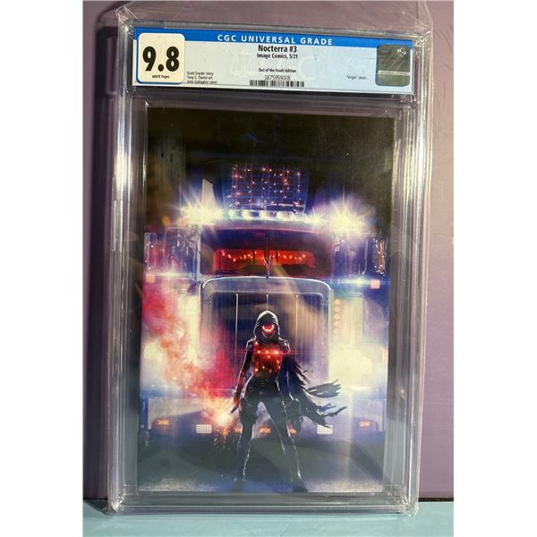 Nocterra #3 CGC 9.8 Image Comics 5/21 Out of the Vault Virgin Variant