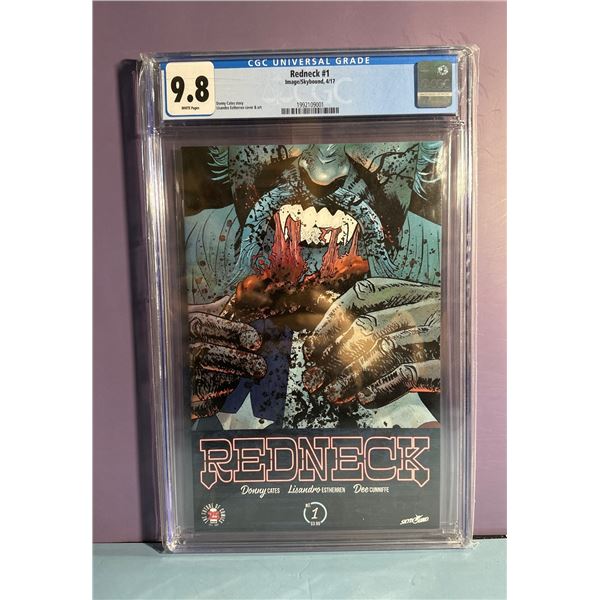 Redneck #1 (Image, 2017) CGC 9.8 NM/MT White Pages - Donny Cates