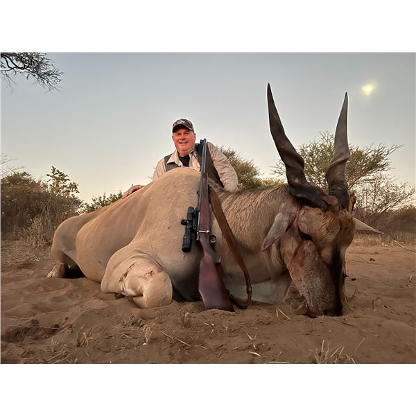 Namibian Traditional On Foot Eland Hunt for 1 hunter & 1 non hunter